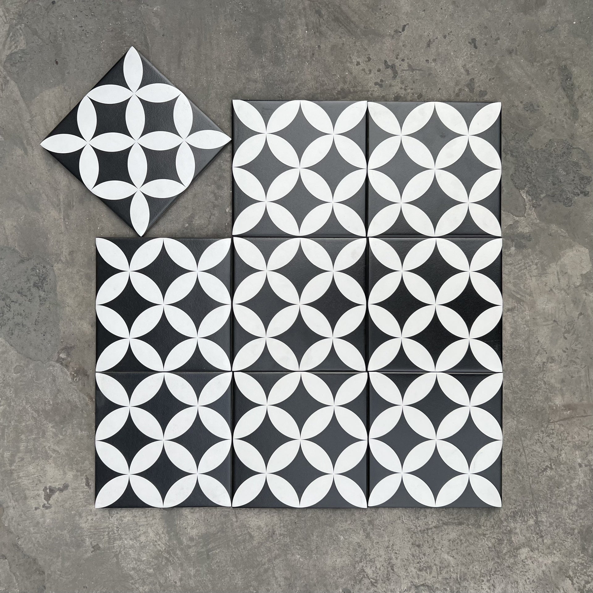 Gạch bông men KT 200x200mm (F2114) 1h/1m BDT