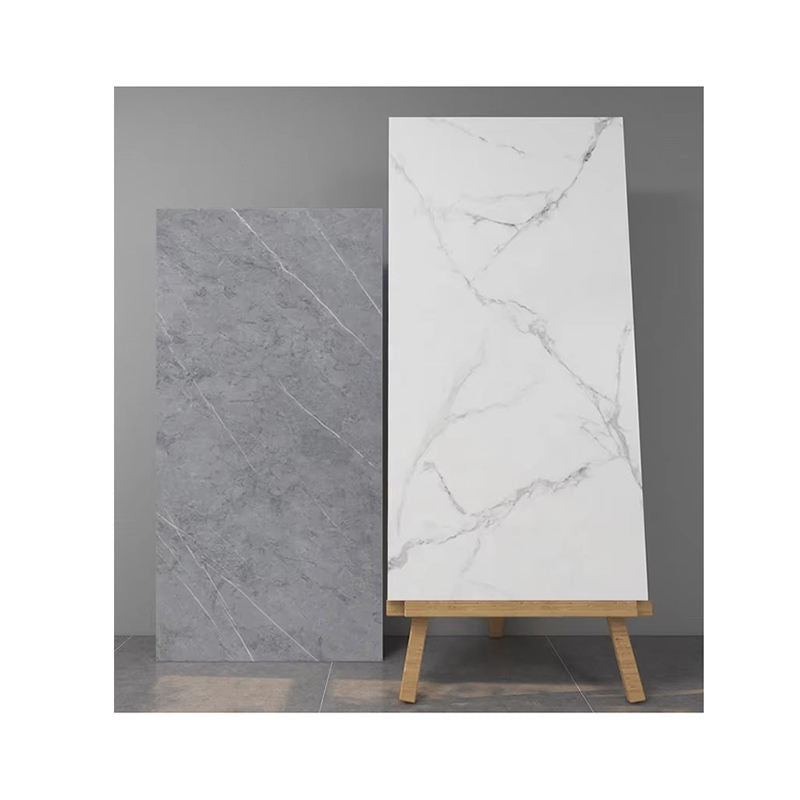 Gạch Tấm Đá Cẩm Thạch Đồng Chất Kích Thước Lớn Sứ Xám Finish Sang Trọng Foshan 750x1500mm, Gạch Ốp Lát Sàn & Tường Trắng Bóng 750x1500mm