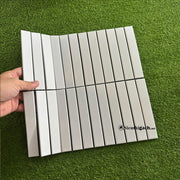 Gạch Mosaic Que Màu Trắng 284x296x6mm