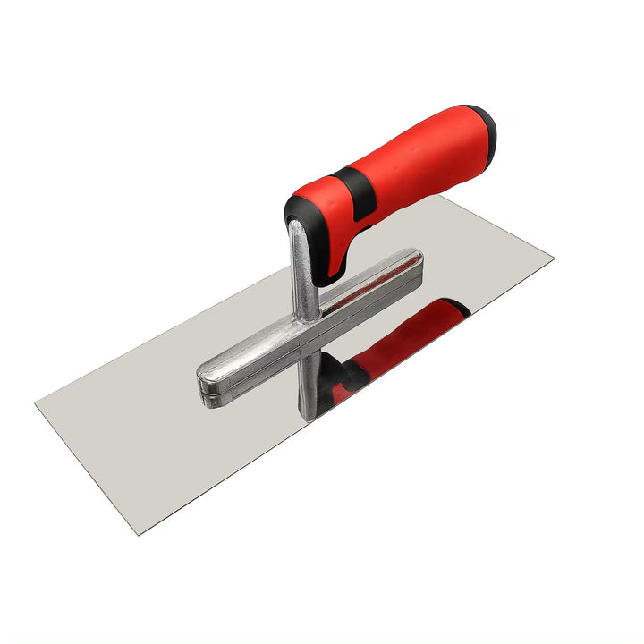 Bay trát xi măng cán tay cầm mềm bằng thép không gỉ 11" x 4"