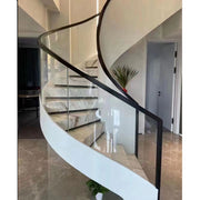 Tấm sứ porcelain vân đá cẩm thạch trắng bóng dùng cho lát sàn, bậc cầu thang, gạch ốp lát