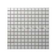 Gạch ốp tường Mosaic men mờ Carrara trắng hiện đại bằng sứ