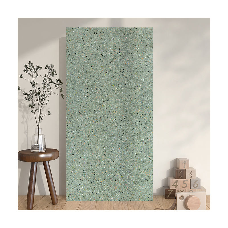 Gạch Terrazzo Toàn Sứ Bề mặt Men mờ Khắc tinh xảo, Phong cách Tươi mới Thanh lịch, Gạch Sứ dùng cho Cửa hàng Thời trang, Khách sạn