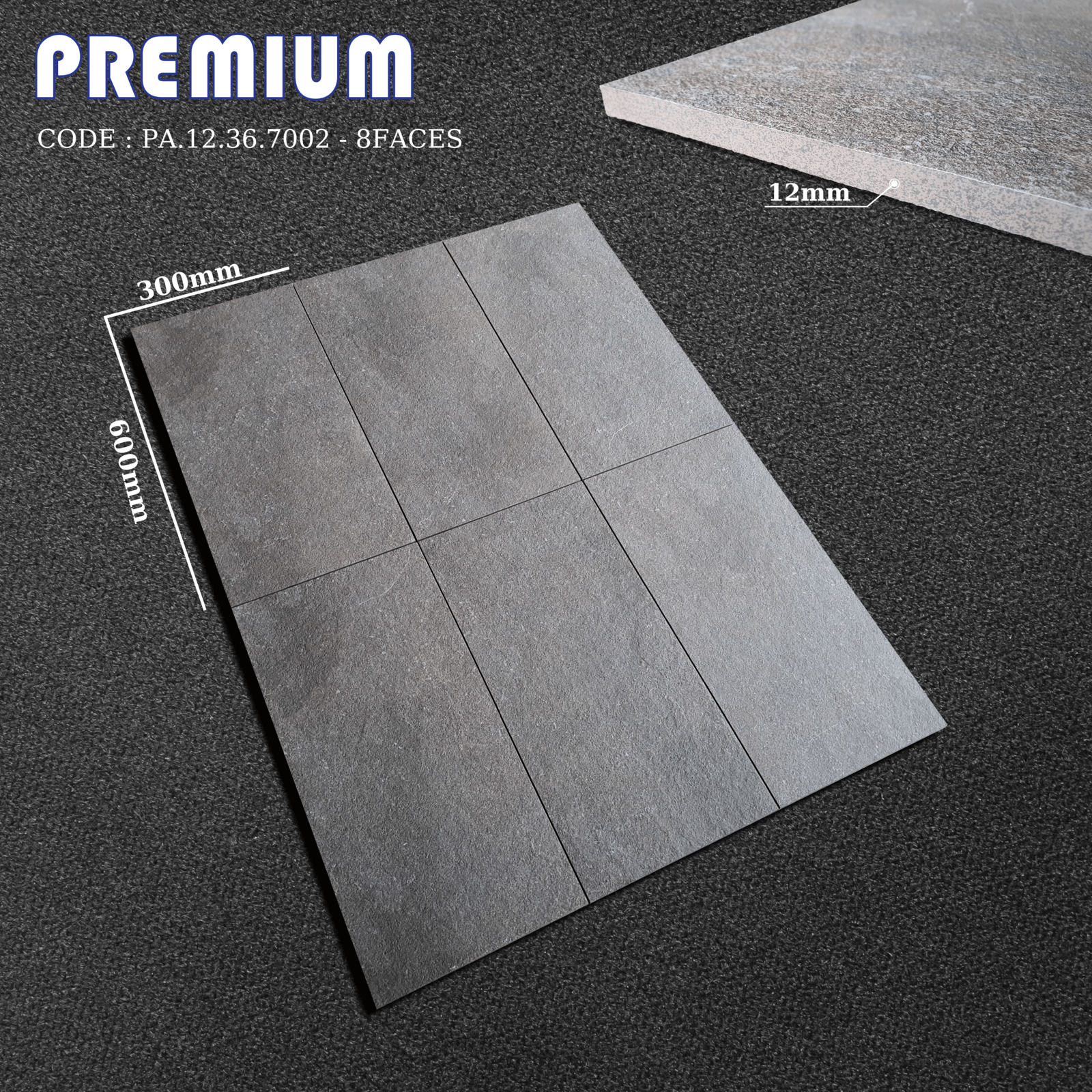 Gạch ốp lát Apodio PA12367002 (dày 12mm)