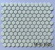 Gạch Mosaic Lục Giác 23x26 Màu Trắng MHG 9525