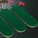 Gạch thẻ Trung Quốc, Xanh đậm bóng lượn, KT 90x308 mm, M9306-C, Loại 1 (1 hộp/ 40 viên/ 1m2)