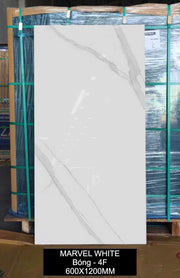 Gạch 60x120cm INDIA bóng mã Mervel White - 4F