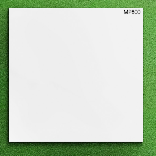 Gạch lát nền trắng trơn MP800 KT 80x80cm