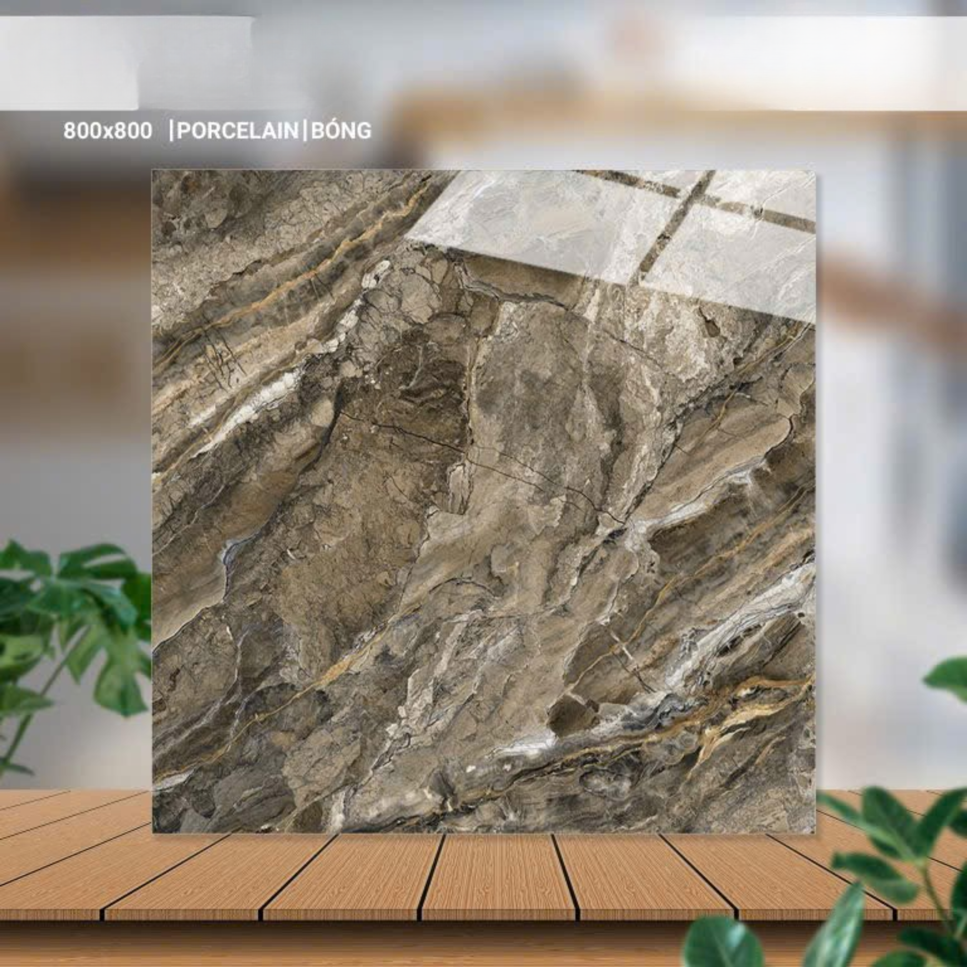 Gạch Ốp Lát Porcelain 800x800 Catalan Titan Mã 80071