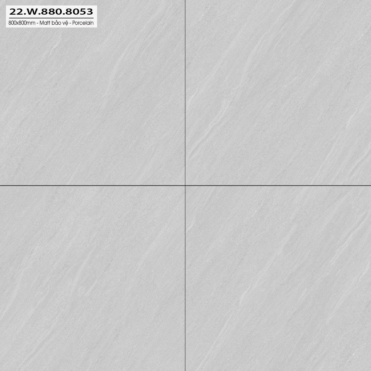 Gạch 800x800mm Matt  22W.880.8053