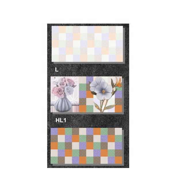 High Gloss 60x60cm Flexible Ceramic Mosaic Glazed Tile 300x600 Vitrified Tiles for Home Decor for Interior Use Best Price India