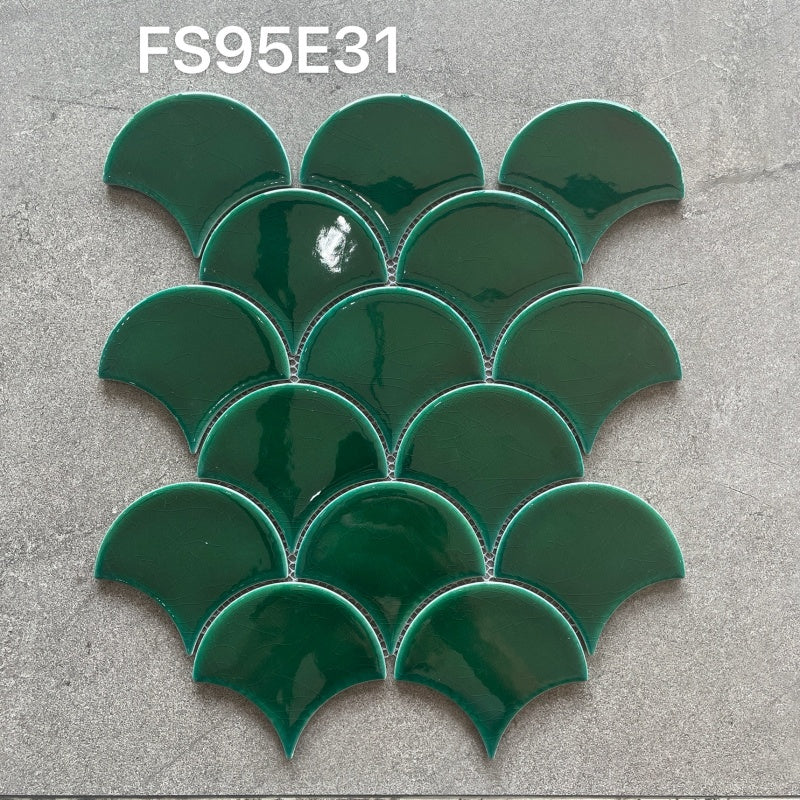 Gạch Khảm Gốm Xanh Da Trời 6mm Chống Vi Khuẩn Chịu Lửa