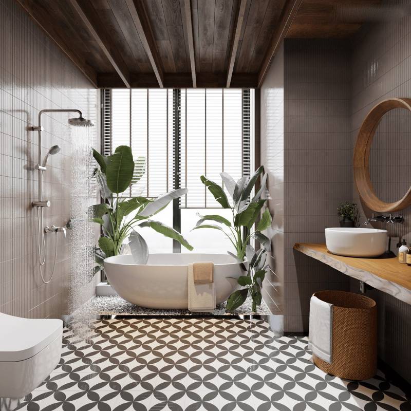 Gạch Bông Nhập Khẩu kt 300x300mm Men Matt Mã DSF30013