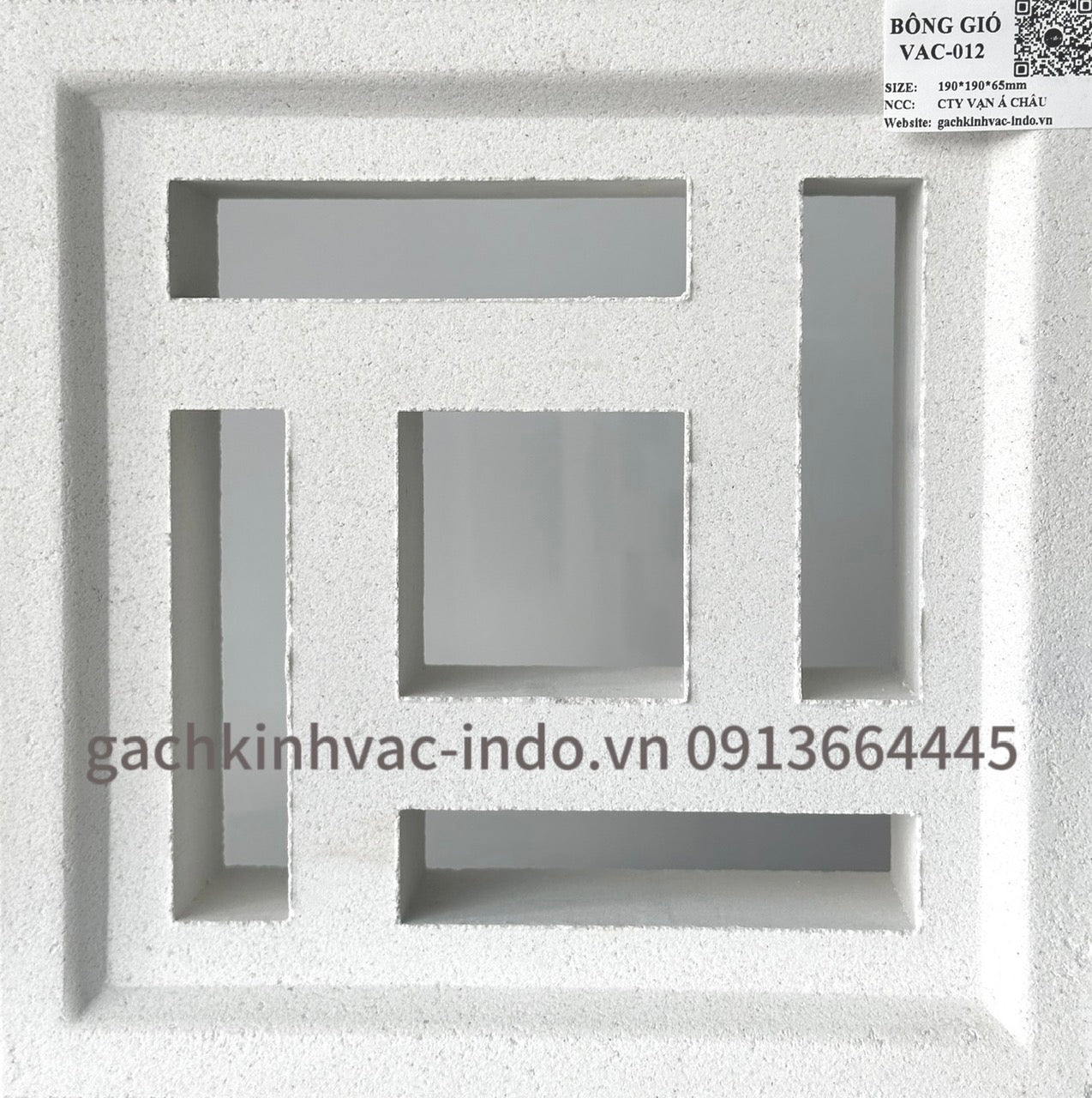 Gạch bông gió VAC-012