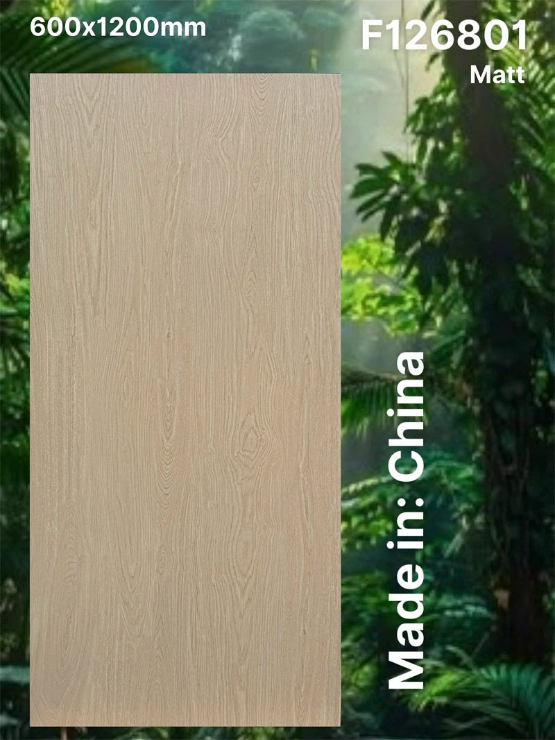 Bộ sưu tập Gạch Ốp Lát 60x120cm Trung Quốc màu vân gỗ 126801