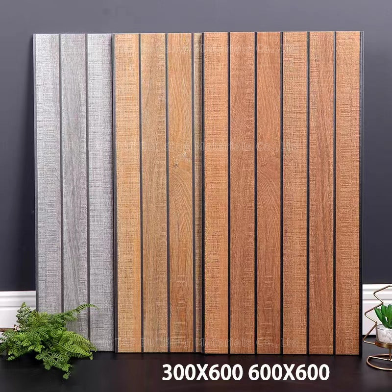 Gạch ốp tường ngoài trời phong cách Đồng quê Mỹ chống trượt chống thấm nước dùng cho sân vườn biệt thự sân thượng tường nền TV