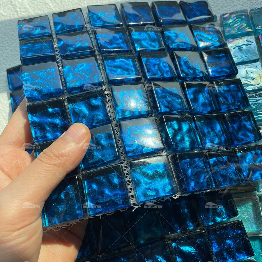 Gạch khảm thủy tinh hồ bơi phòng xông hơi nhà cung cấp một cửa Bluwhale