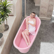 Bồn tắm di động độc lập hiện đại bán chạy dành cho người lớn Thiết kế tùy chỉnh với nắp nhựa bền