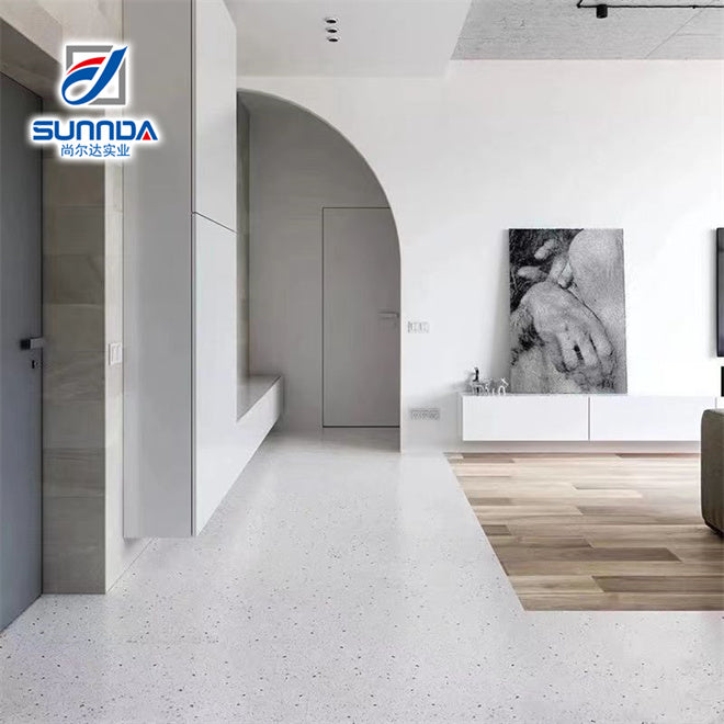 Gạch lát nền men sứ trắng xám, cỡ 600*600 và 600x1200 mm, giả đá cẩm thạch