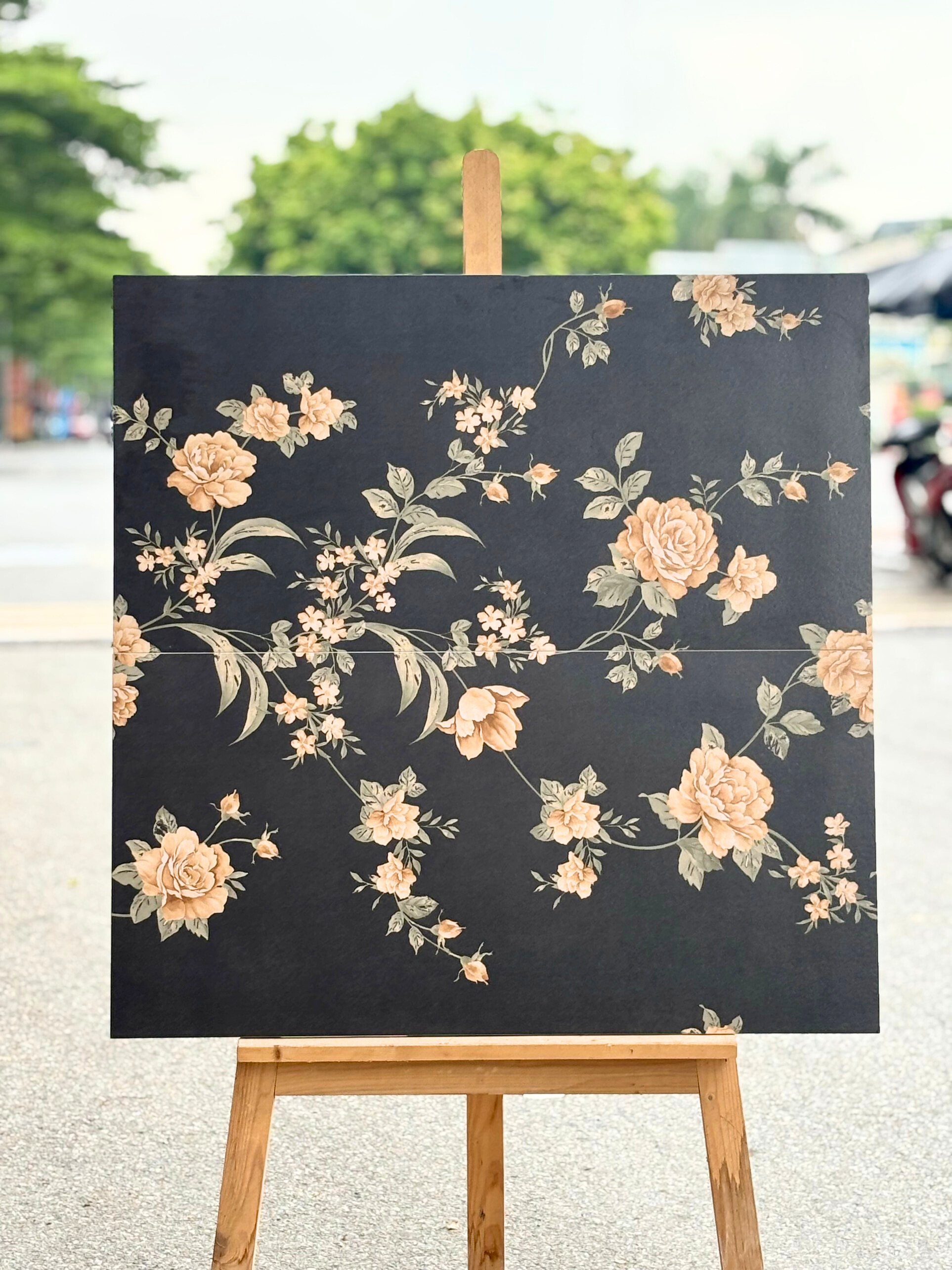 Gạch ốp lát 400x800 mã H807 (1thùng/ 1.92m2/ 6v/ 36,5kg)