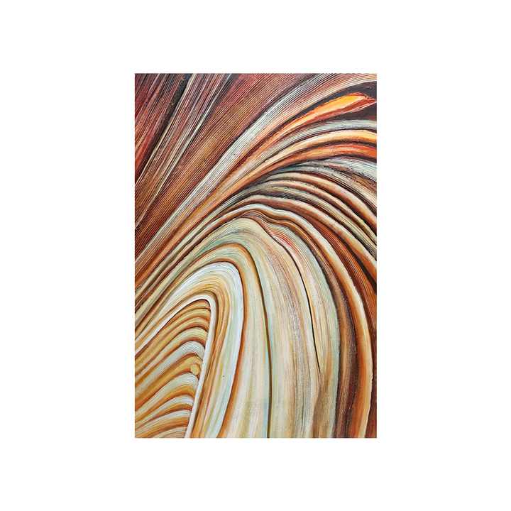 JZ Abstract Texture Trang trí nhà Tác phẩm nghệ thuật Tranh vẽ tay 3D Tranh sơn dầu tùy chỉnh vẽ tay Nghệ thuật treo tường