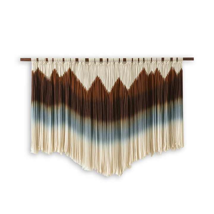 JZ Home Decor Cotton Boho Rope Macrame Treo Tường Trang Trí Phòng Trẻ Em Macrame Treo Tường
