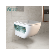 SDAYI Thiết kế mới Mẫu hiện đại Nhà tắm Treo tường Nhà vệ sinh Nhà vệ sinh bằng gốm Treo tường Nhà vệ sinh