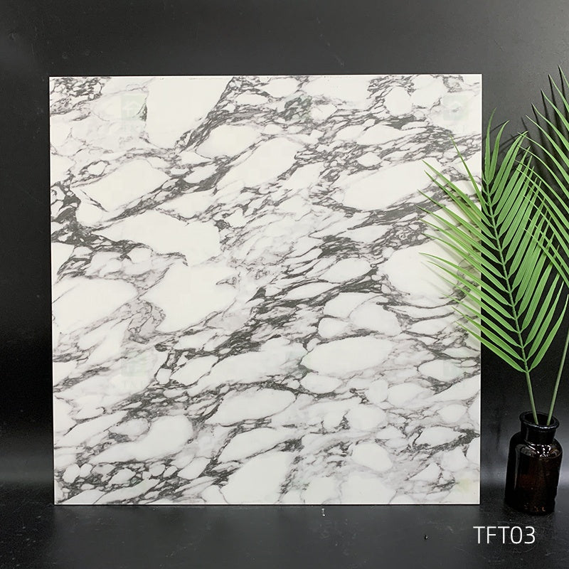 Gạch Lát Nền Sứ Vân Đá Cẩm Thạch Trắng 600x600 Bề Mặt Mờ Dùng Trong Nhà Cao Cấp Chất Lượng Hàng Đầu