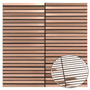 Dễ dàng lắp đặt Gạch mosaic kim loại thép không gỉ Gạch ốp tường 3D Gạch kẻ sọc hình chữ nhật cho nhà bếp Phòng tắm