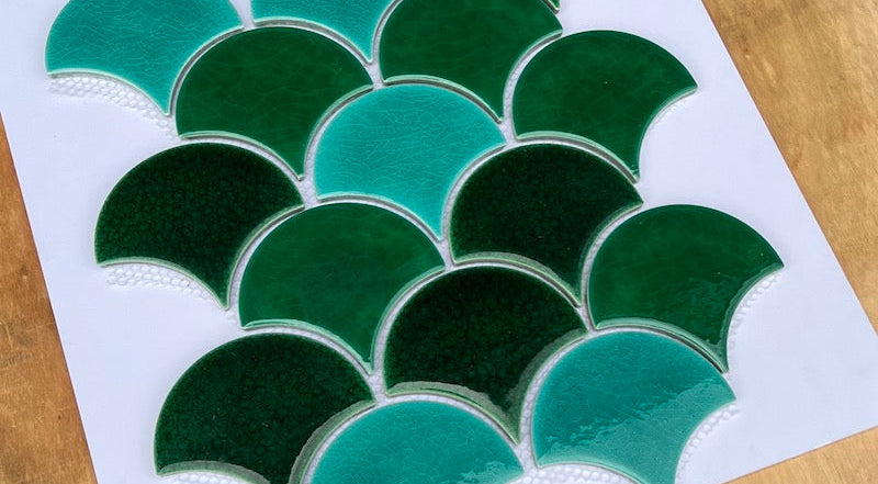 Gạch Mosaic Vảy Cá MHF 217
