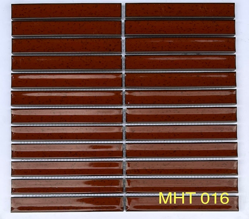 Gạch Mosaic Que Đũa Màu Đỏ MHT 016