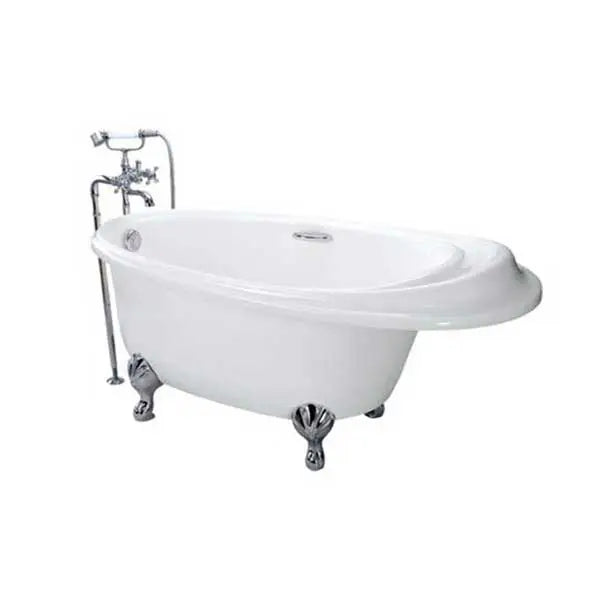 Bồn tắm ngọc trai đặt sàn bao gồm thanh tay vịn PPY1610HIPTES