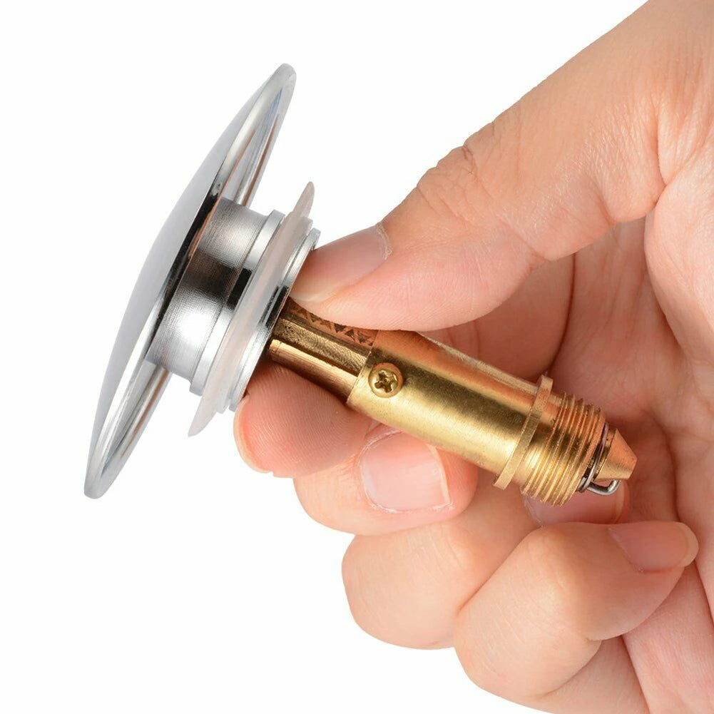 Nút Xả Bồn Tắm Lò Xo Nhấn Đa Năng Chống Tắc Nước