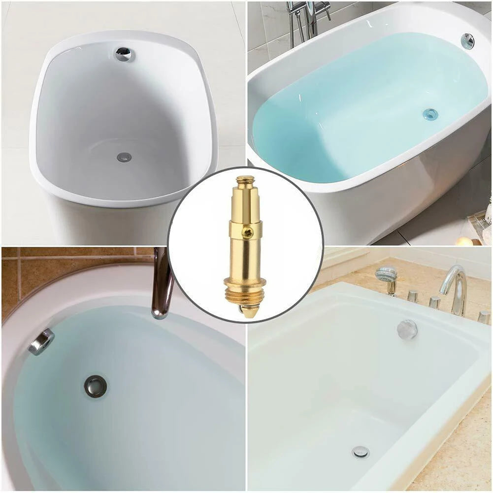 Nút Xả Bồn Tắm Lò Xo Nhấn Đa Năng Chống Tắc Nước