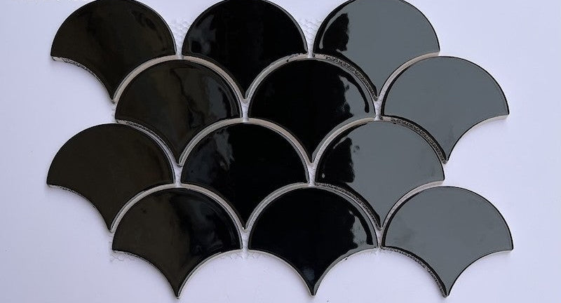 Gạch Mosaic Vảy Cá Bóng MHF 09