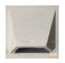 Gạch thông gió màu xám bánh ú 190x190x65mm