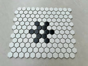 Gạch Mosaic gốm lục giác nhỏ mã MHG9535