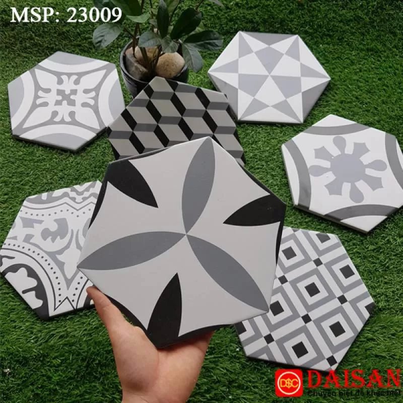 Gạch Bông lục giác KT 200x230x115mm mã 23009 - Daisan Store