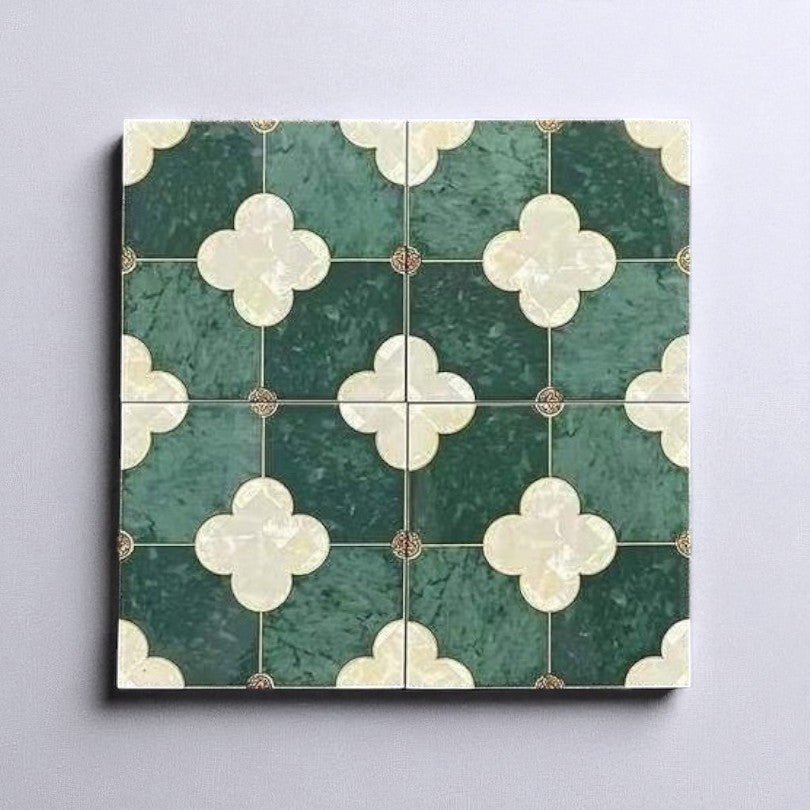 Gạch bông Trung Quốc, men mờ xương porcelain, KT 200x200, F2149(SM0607) (1 hộp/25 viên/1m2) - Daisan Store