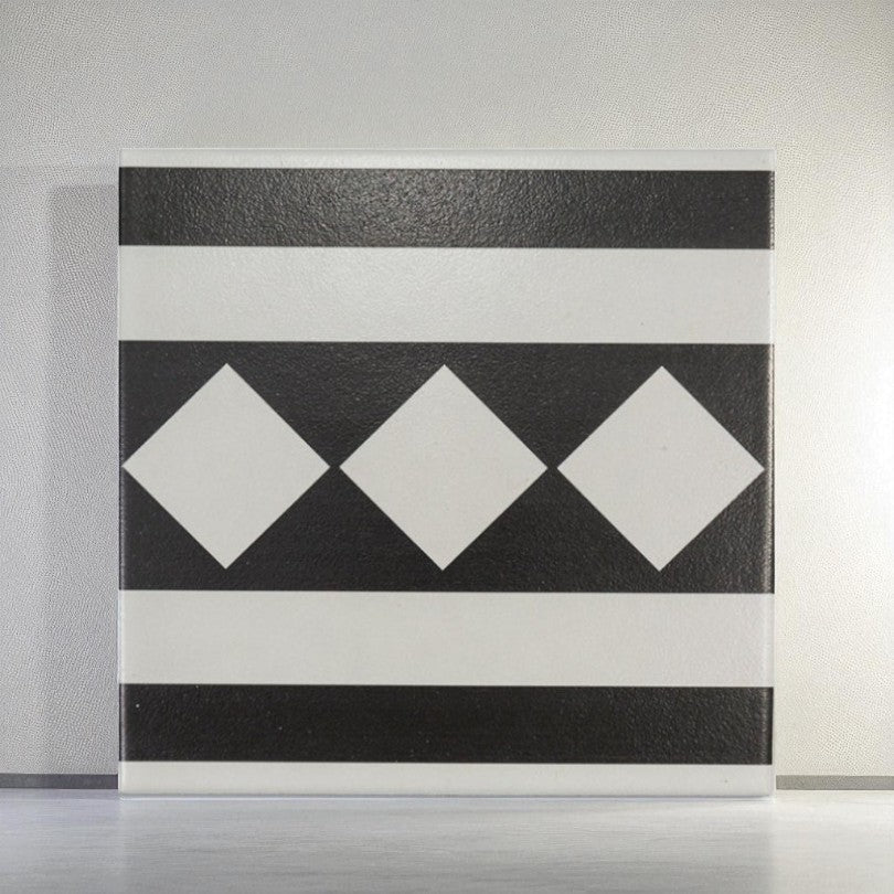 Gạch Bông viền KT 200x200mm mã KL2025A - Daisan Store