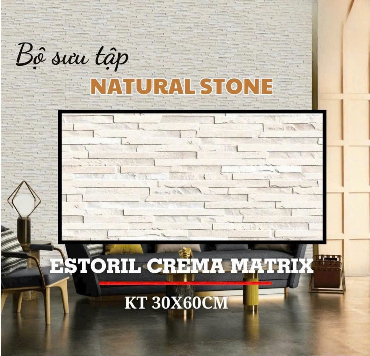 Gạch giả đá 30x60cm 6v/hộp - Daisan Store