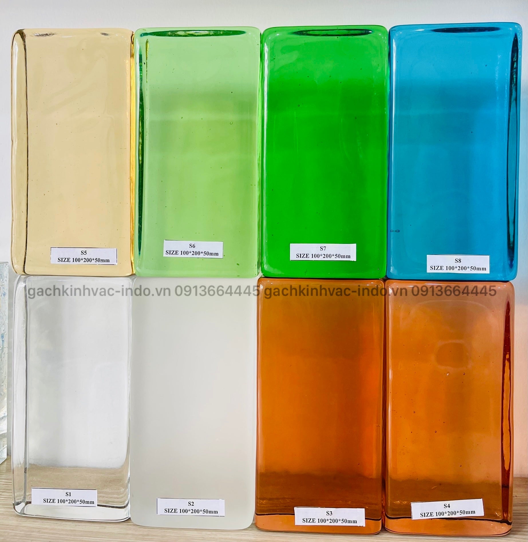 GẠCH KÍNH KHỐI ĐẶC S5 - Daisan Store
