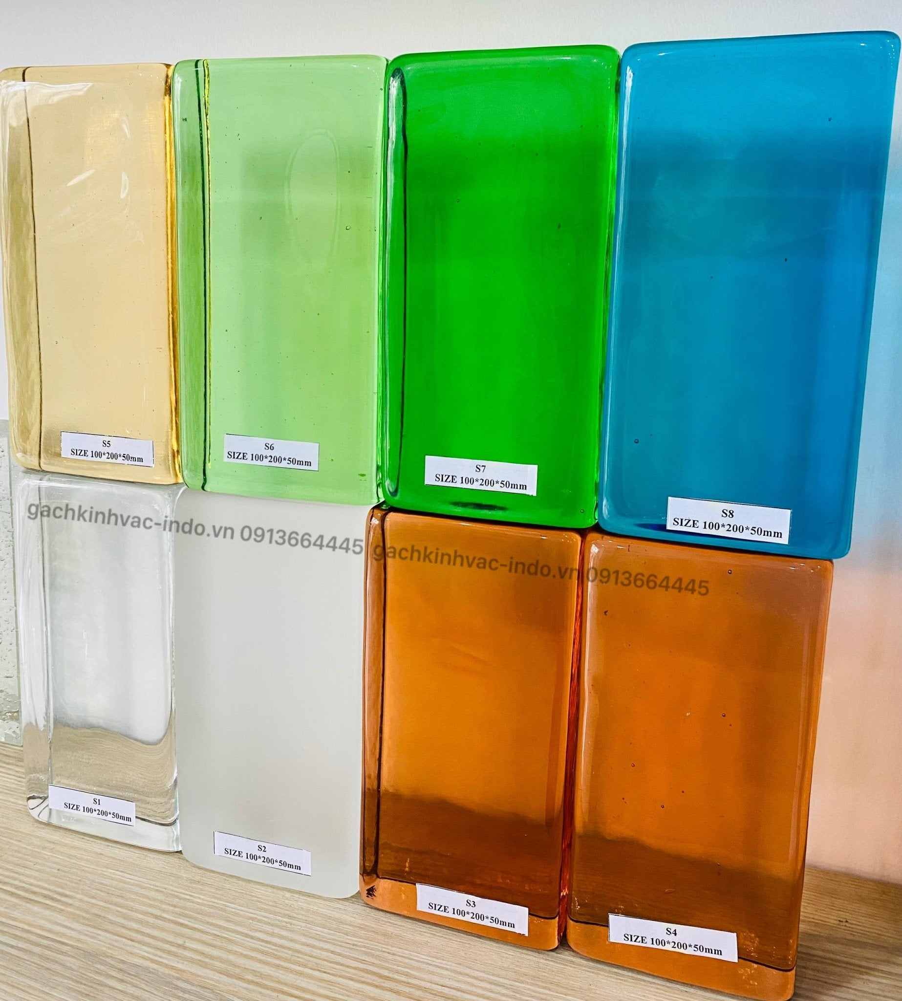 GẠCH KÍNH KHỐI ĐẶC S6 - Daisan Store