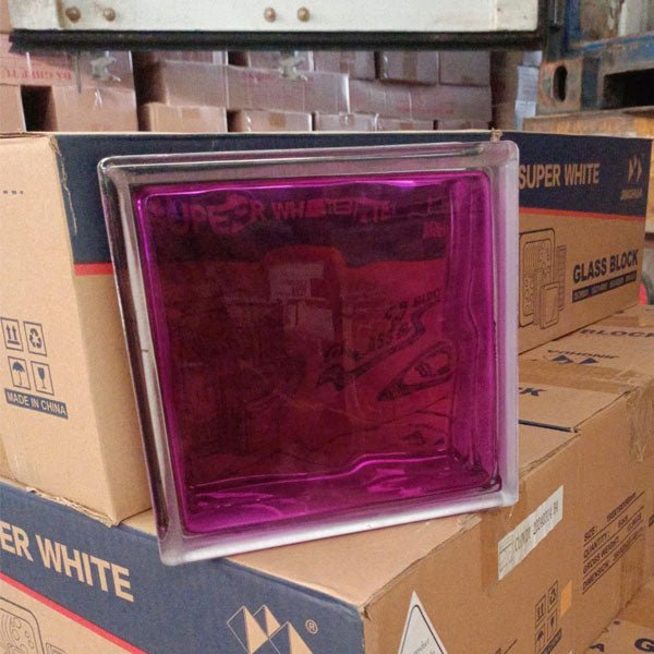 Gạch kính màu Trung Quốc 19x19x8cm - Daisan Store