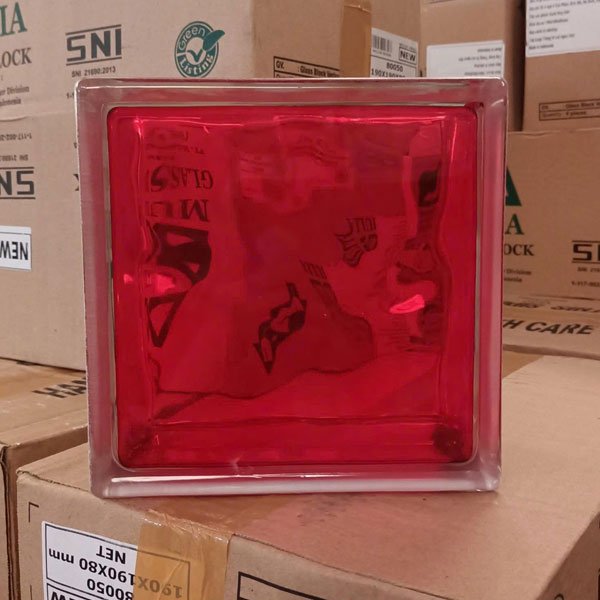 Gạch kính màu Trung Quốc 19x19x8cm - Daisan Store