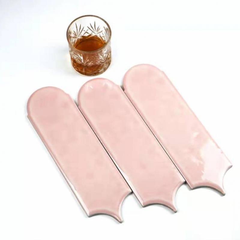 Gạch lông vũ màu hồng nhạt bóng KT 90x308mm M9316 - A - Daisan Store