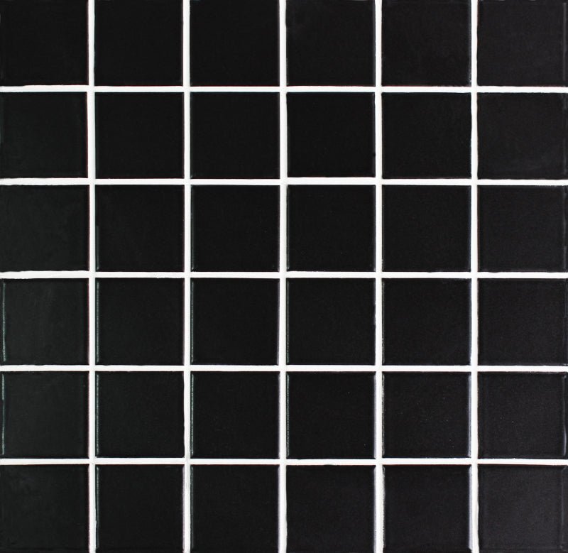 Gạch men sứ ốp lát bể bơi hình vuông màu hồng trắng xanh pha trộn bóng mờ giá rẻ 2x2 - Daisan Store