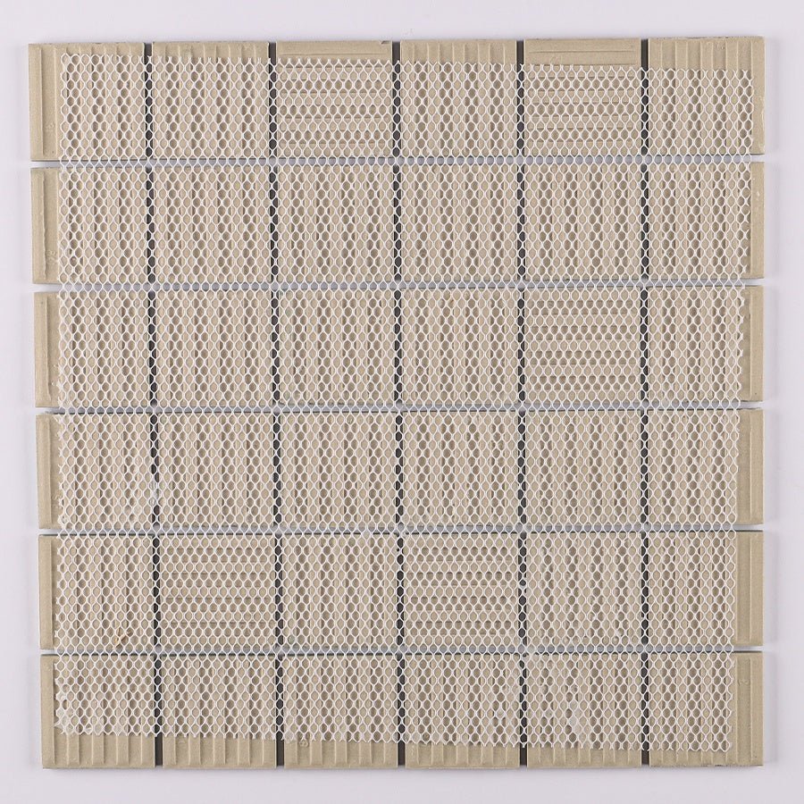 Gạch Mosaic Gốm Sứ Hình Vuông Bluwhale 48x48mm, Mặt Đá Marble Tự Nhiên, Màu Xanh Bali - Daisan Store