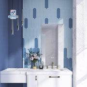 Gạch Mosaic Gốm Sứ Thủ Công Tráng Men Rạn Nứt Vân Lông Vũ 3D Hiện Đại Phật Sơn - Daisan Store