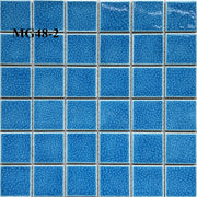Gạch Mosaic gốm xanh MG48 - 2 Kt 30x30cm - Daisan Store